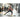 Woman exercises in gym lunges with a balance board on the floor