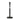 A black telescopic monocular extends upward on a compact base in a white background