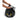 Hands pack clothing into a black drawstring bag in a white environment