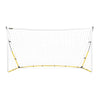 Large 12' x 6' Yellow and white quickster training soccer goal