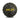A black and yellow speckled rubber ball with the text SKLZ and directional arrows on it