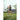 Young woman swings golf club on green lawn in front of house during daytime
