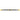 The ski pole spans horizontally with yellow end caps in an empty space.
