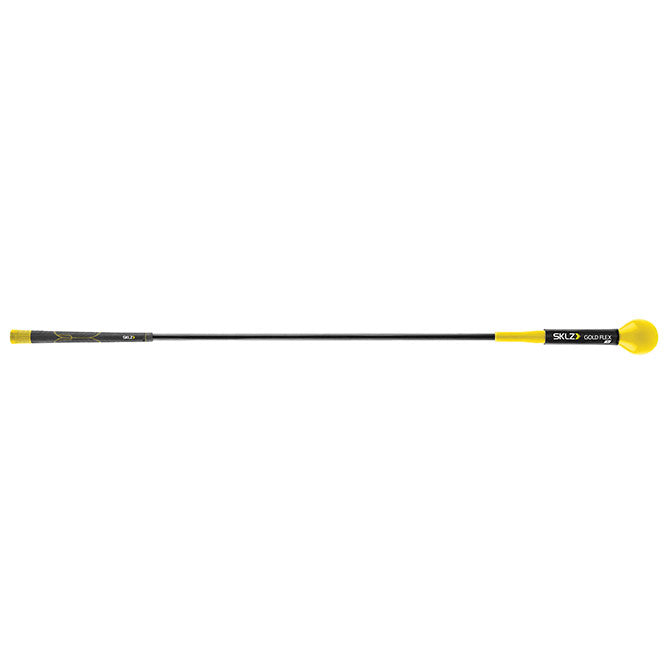 Black and yellow golf driving trainer