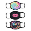 Lips Double Layer Adult's Face Mask - 3 Pcs