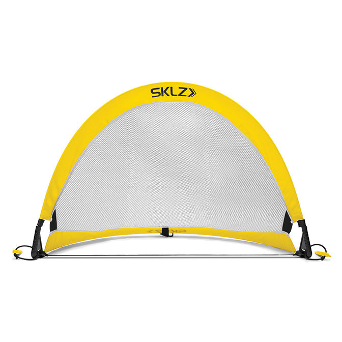 Black and Yellow soccer playmate goal net