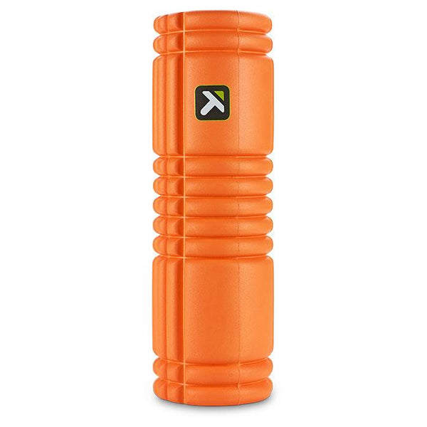 "The TriggerPoint GRID VIBE™ Plus vibrating foam roller pairs the multi-density GRID® surface with vibration technology." 