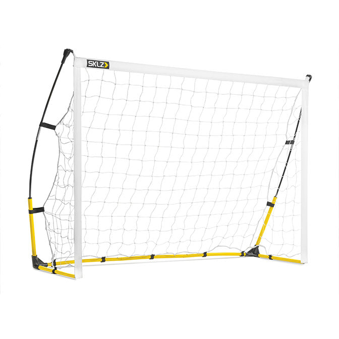 6' x 4' Yellow and White quickster training soccer goal