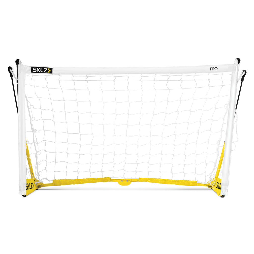 Yellow and white small training soccer goal