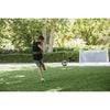 Young boy practicing with sklz star kick