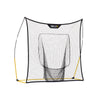 Side view of Black and Yellow practice net