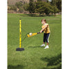 Young girl using the SKLZ hit-a-way junior to improve his batting skills