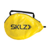 Portable yellow bag for soccer playmate goal net