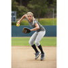 Lady practicing using SKLZ's Softhand Baseball fielding trainer