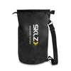 SKLZ yellow and Grey goalshot in portable black bag.