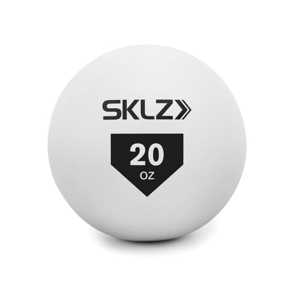 White 20 oz contact training ball